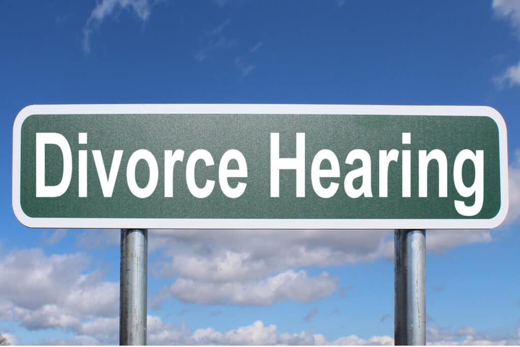 divorce hearing Arkansas